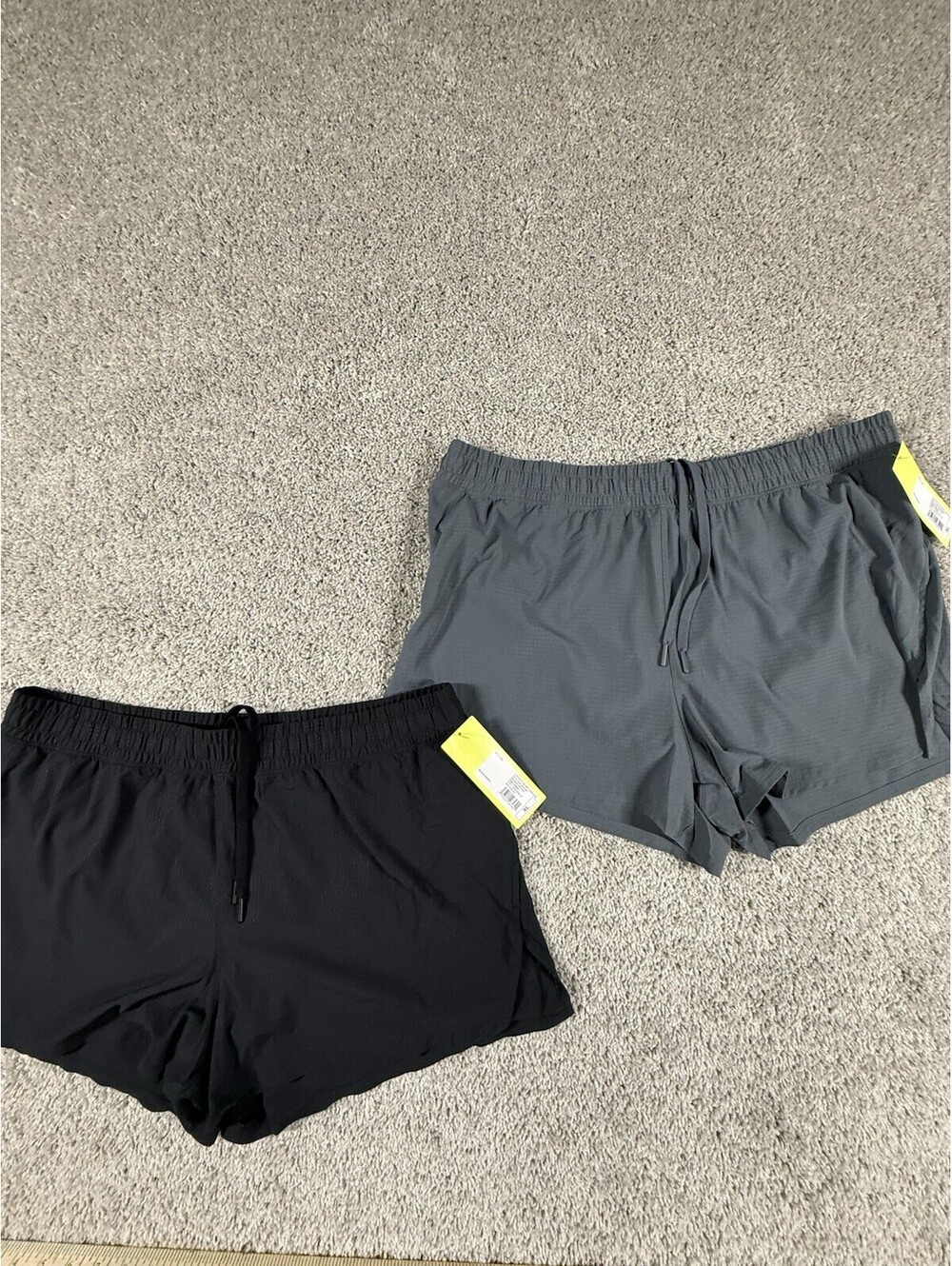 NWT All In Motion Men’s Running Shorts With Lining 2 Pairs Size XL